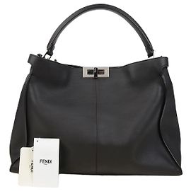 Fendi Saco de ombro Peekaboo X-light Large Marrom