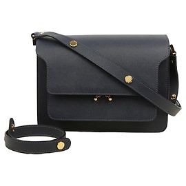 Marni Borsa a tracolla Trunk Medium Blu