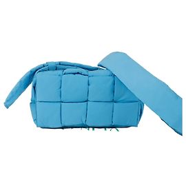 Bottega Veneta Borsa a tracolla Padding Tech Cassette Blu