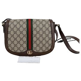 Gucci Ophidia Small Shoulder Crossbody Blanc