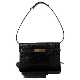 Saint Laurent Borsa a tracolla Manhattan Medium Nero