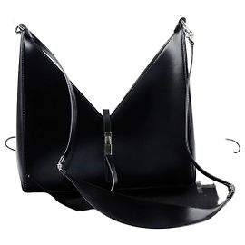 Givenchy Picca borsa a tracolla con ritagli Nero