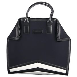 Alexander Mcqueen Sac cabas de voyage en nylon bleu marine Bleu