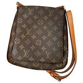 Borsa a tracolla Louis Vuitton Monogram Canvas Marrone