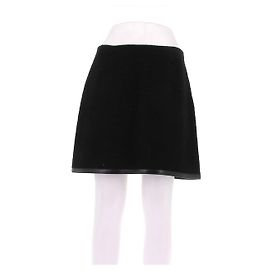 Prada Schwarzer Wollrock Schwarz