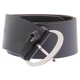 Autre Marque Cinto de couro preto CERRIC Preto