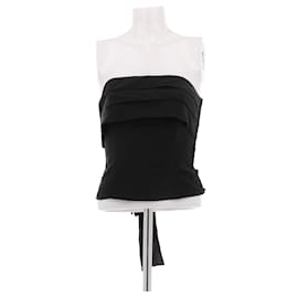 Autre Marque I BLUES Black Bustier Top Black
