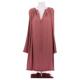 Robe plissée rose Lanvin Rose