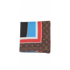 Louis Vuitton Lenço de seda 90 cm Multicor