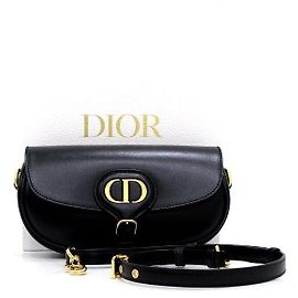 Dior Borsa a spalla e crossbody Bobby East-West Black Nero