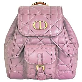 Dior Carreau Lambskin Small Backpack Pink Pink