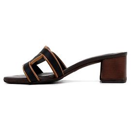 Tod's Mules slippers Catena Kate in pelle marrone da donna Marrone