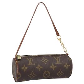 Louis Vuitton Papillon Pochette Monogram Canvas Mini Marrone