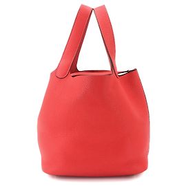 Hermès Bolsa Hermes Picotin Lock 22 Rosa