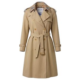 Burberry trench coat de algodão Bege
