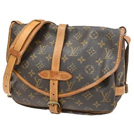Louis Vuitton Saumur Monogram 30 Marron