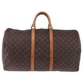 Louis Vuitton Keepall Monogram 55 Marron