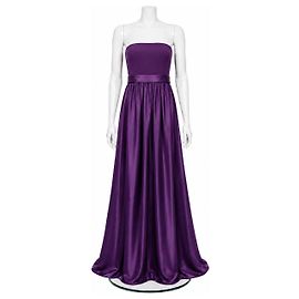 Vestido sem alças Vera Wang Amethyst Roxo