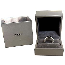 Anillo Chaumet Oro Blanco Plata