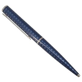 Penna a sfera LOUIS VUITTON Jet Rack metallo Blu N79155 LV Auth 196940 Blu