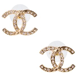 Joyas CHANEL CC en Metal Dorado - 103837 Dorado