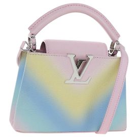 LOUIS VUITTON Capucine Mini Taurillon Clemence Multicolor M57503 Auth 197521SM Multicolore