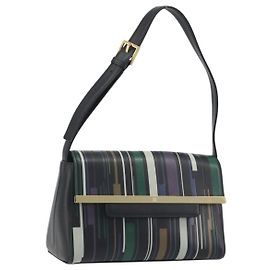 Borsa a tracolla GIVENCHY in pelle nera e oro Auth BA14796A Nero Altro