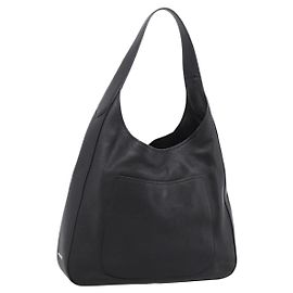 Borsa a tracolla PRADA in pelle Taurillon Nero Auth am12420SAM Nero