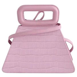 Borsa a tracolla Maje in pelle rosa Rosa