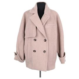 Manteau en laine beige Ba&Sh Beige