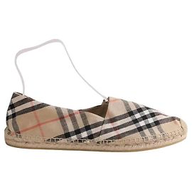 Burberry Espadrilles Beige Cloth Beige