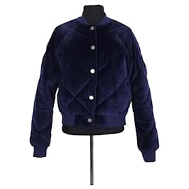 Chaqueta Maje de algodón azul Azul