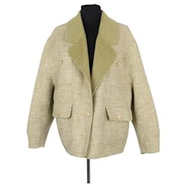 & Other Stories Green Wool Jacket Green