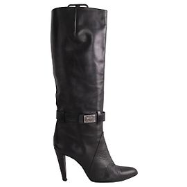 Givenchy Stiefel aus Leder Schwarz Schwarz