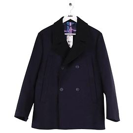 Kenzo Mantel Blau Synthetik Blau