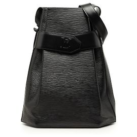 Borsa a tracolla GM Bucket Bag Louis Vuitton Epi Nera Nero