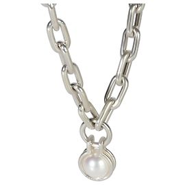 Colar Wrap HardWear em prata de lei e pérolas Tiffany & Co. Outro