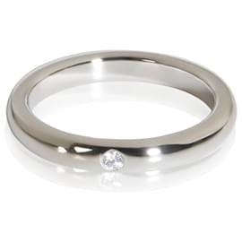 Tiffany & Co. Platinum Diamond Elsa Peretti Stacking Band Other