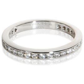 Tiffany & Co. Platinum Diamant Eternity-Ring mit Kanalfassung Andere