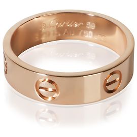 Cartier Love Ring in Roségold Andere