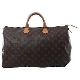 Louis Vuitton Speedy 40 Monogram Canvas Handbag in Brown M41522 Brown