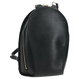LOUIS VUITTON Epi Mabillon Backpack Black M52232 LV Other
