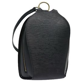 LOUIS VUITTON Epi Mabillon Backpack Black M52232 LV Other