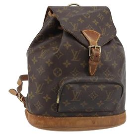 LOUIS VUITTON Monogram Montsouris MM Backpack M51136 LV Other