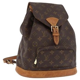 LOUIS VUITTON Monogram Montsouris MM Backpack M51136 LV Other