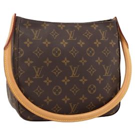 LOUIS VUITTON Monogram Looping MM Shoulder Bag M51146 LV Autre