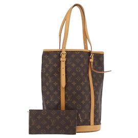 LOUIS VUITTON Monogram Bucket GM Shoulder Bag M42236 LV Altro