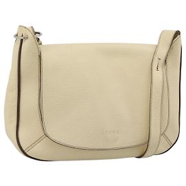LOEWE Shoulder Bag Leather Ivory Silver Altro