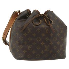 LOUIS VUITTON Monogram Petit Noe Shoulder Bag M42226 LV Autre