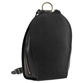 LOUIS VUITTON Epi Mabillon Backpack Black M52232 LV Other